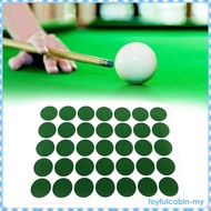 [ToyfulcabinMY] 1 Sheet Pool Table Cloth Plasters Pool Table Marker Dots Protecting Stickers