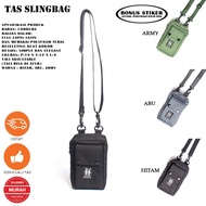 Tas selempang pria wanita tas slingbag hanging wallet Tas hp weistbag