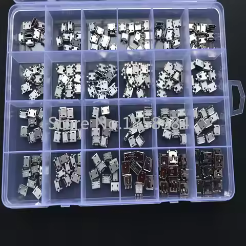 24VALUES V8 mouth plug mixed batch smart phone tail plug 5 needlesl Mixed order New Widely Using Mir