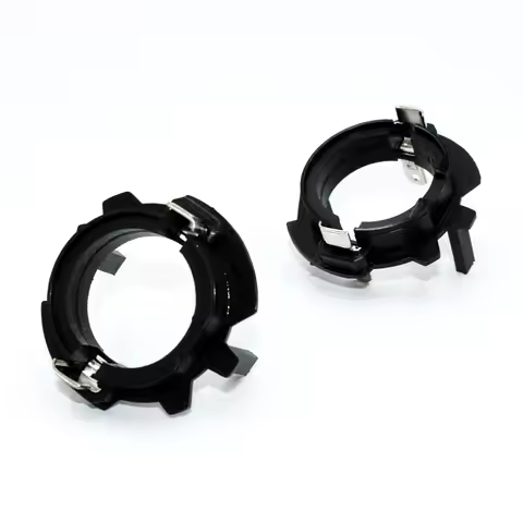 2pcs L17 02 H7 HID Xenon Lamp Light bulb Adapter Holder retainer For Volkswagen Jetta Golf 5 Touran 