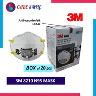 [FULL Box] N95 Mask 3M 8210 Particulate Respirator Mask Head Loop