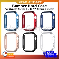 [Malaysia Stock] Bumper Case For iWatch Series 9 / 8 / 7 45mm-41mm Protection Hard Cover