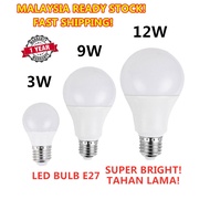 LED BULB MENTOL E27 3W 9W 12W 18W {1 YEAR WARRANTY}