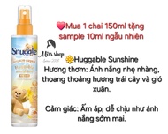 XỊT THƠM QUẦN ÁO SNUGGLE 150ML LƯU HƯƠNG LÂU NỘI ĐỊA HÀN QUỐC