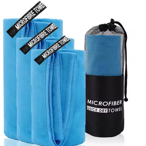 Quick-Drying Bath Towel 40x80/80x160CM Blue Grey Green Orange Strong Absorbent Microfiber Bathroom W