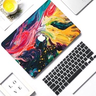 2019 สีน้ำ Mill HD พิมพ์กรณีสำหรับ MacBook Pro 13 2020 A2289 A2251 Air case A2179 A1932 Touch ID Retina 13 15 15 inch Touch Bar 11 12 นิ้วกรณีการป้องกันด้วย keybard ปกสำหรับ a1932 a2159 A1466 A1502