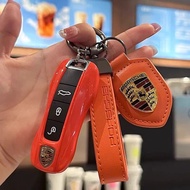 porsche Key Case Cayenne panamera Macan 718 911 Boxster