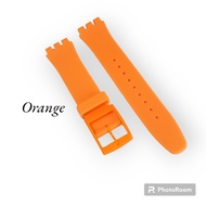 STRAP JAM TANGAN SWATCH 19MM STRAP JAM TANGAN SILICON ORIGINAL