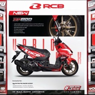 SPORT RIM RCB SP800 8 SPOKES SET FRONT AND REAR FOR ADV160 CLICK160 VARIO160 Y16ZR V2 ABS NVX155 COL