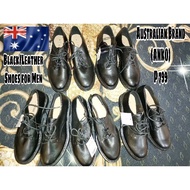 ♞Black/Leather Shoes AUSTRALIAN Brand (ANKO)