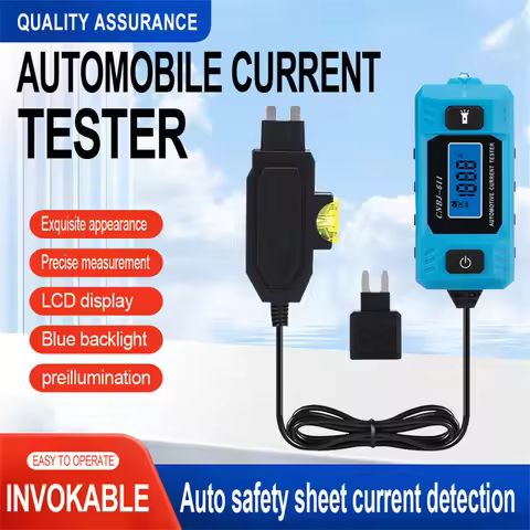 12V Range 0.01~19.99A Car Circuit Tester Current Test Fuse Diagnostic Tool Repair Detector Galvanome