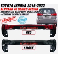Toyota innova 2016 2017 2018 2019 2020 2021 2022 alphard design rear led tail lamp fog light taillam