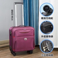 กระเป๋าเดินทางแบบทนทาน 16 นิ้ว กระเป๋าเดินทางผ้าใบ กระเป๋าเดินทางแบบมีล้อแบบหมุนได้ 18 นิ้ว กระเป๋าเ