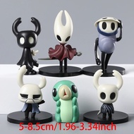 6pcs Hollow Knight The Knight Hornet Quirrel Zote Grub Figures