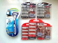 Schick X EVA 新世紀福音戰士 水次元 HYDRO 5 剃鬚刀、補充刀片、綾波麗 防塵耳機塞 擺設企座、evangelion 手機扣環