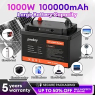 Solar Power Station 1000W Portable Camping Outdoor Power Supply Generator Emergency Dynamo Silent