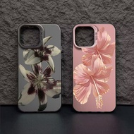 Lily Orchid Flower Print Phone Case For VIVO V60 V50 Lite V40 V30E V29E V29 V27E Y400 Y78 Y36 Y03 Y1