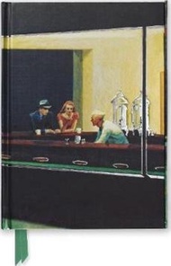 Edward Hopper: Nighthawks (Foiled Journal) by Flame Tree Studio (UK edition, paperback)