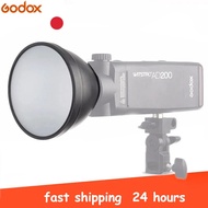 Godox AD-S2 Standard Reflector with Soft Diffuser for Flash Speedlite AD200 AD180 AD360 AD360II Flas