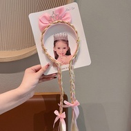 Phụ Kiện Tóc Công Chúa Cho Bé Gái Phụ Kiện Tóc Giả Búi Tóc Lưới Elsa Frozen Princess Fairy Tale Phụ