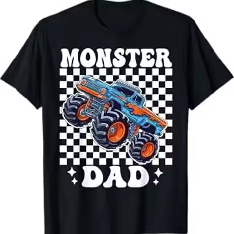 Monster Truck Dad Are My Jam Lovers T Shirt