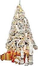 Artificial Flocking Christmas Tree Luxury Encrypted Christmas Tree Ornaments For 4/5/6ft New Year Home Christmas Decor