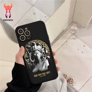 Square edge snake goddess iphone phone case for iphone 6plus/6s/7/7plus/8/8plus/x/xs/11/12/pro/max/p