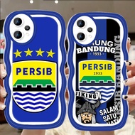 A-21 Persib TPU Casing for Realme 14T C31 14 9i C35 9 14X C30 Pro Plus 5G Transparent Case