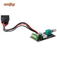 WOLFAY PWM Speed, 3A 80W 6V 12V 24V 28V Motor Speed Regulator, Adjustable DC Controller PWM