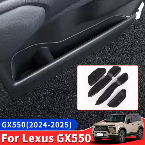 For 2024 2025 Lexus GX550 GX550h Car Door Storage Slots Silica gel pad,Upgraded Accessories gx 550 I