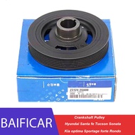 Brand New Genuine Harmonic Balancer Crankshaft Pulley 23124-2G600 For Santa fe Tucson Sonata Kia Opt