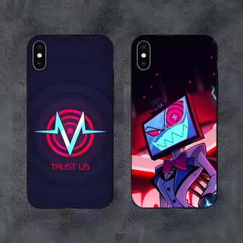 H-HazbinS Vox Hotel Trust Us Phone Case For Samsung S25,S24,Ultra,S20,S30,Plus,S22,S23,Ultra,Plus,5G