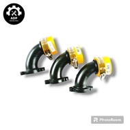 Intake manipol bebek miring manipol miring karbu PE PWK PWL 24 26 28 30 32 34 Motor bebek