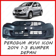 PERODUA MYVI ICON 1.3CC (2014 - 2016) FRONT BUMPER / BUMPER DEPAN