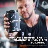 Rule 1 Creatine Powder – Pure Micronized Creatine Monohydrate for High-Intensity Exercise and Lean B