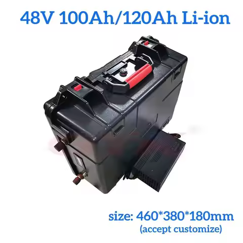 GTK 48V Lithium Battery 20Ah 30Ah 100Ah 120Ah Rechargeable Li-ion Battery Pack BMS 13S for 4KW 5KW S