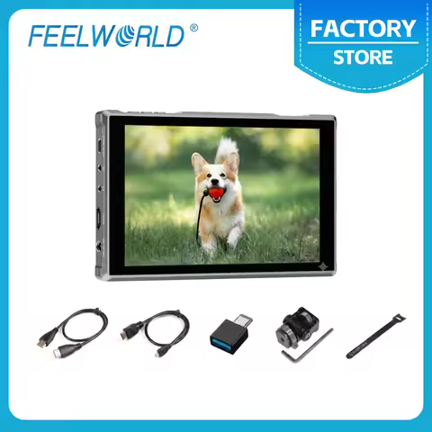 FEELWORLD FW759 PRO 7-Inch Touch Screen Camera Field Video Monitor 4K HDMI 1280x800 IPS