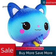 [Gooditem] Squeeze Toy Flexible Relieve Stress Multi-Color Squishy Cat Decompression Toy Kids Toy