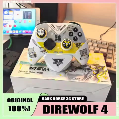 Original Direwolf 4 Wireless Gaming Controller Arknights Endfield Gamepad with Charging Dock for PC 