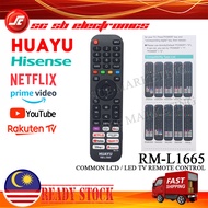 HUAYU UNIVERSAL HISENSE SMART LCD LED TV REMOTE CONTROL RM-L1665 REMOTE TV HISENSE SMART TV REMOTE C