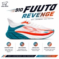 HIJAU Ursa - 910 Nineten FUUTO REVENGE Shoes - White-Ivory Green/ORANGE