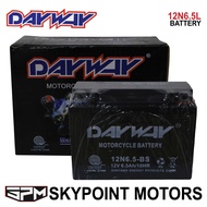 DAYWAY BATTERY 12N6.5L (PB) SANYANG (9703-019)