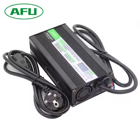 43.8V 10A LiFePO4 Battery Charger with digital display Used For 12S 36V 38.4V LiFePO4 Battery High P