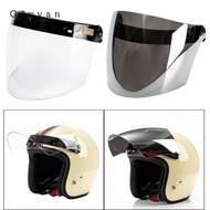 [Gemvan] Standard 3-Snap Full Motorcycle Wind Shield Lens, Easy to Install