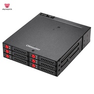 6-Bay 2.5Inch  SSD HDD Enclosure Mobile Rack/Enclosure Hard Disk Enclosure Rack Data Storage for 5.2