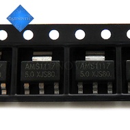10pcs / Lot Ams1117-5.0 Lm1117 Sot-223 5v Linear Regulator