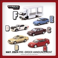 Tarmac Work 1/64 1⃣0⃣月預訂

A. T64G-049-RE - Mitsubishi Lancer GSR Evolution II Red $104/台

B. T64G-08