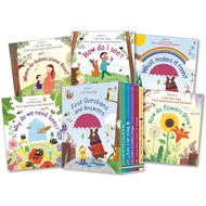 Usborne Lift-the-flap First Questions And Answers 5 Books Collection Box Set