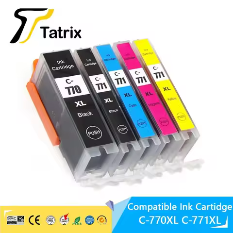 For Canon PGI 770XL CLI 771XL PGI770 CLI771 Ink Cartridge For Canon PIXMA MG5770/MG6870/MG7770 TS507