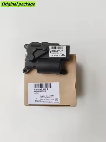 Genuine OEM 5Q0 907 511 A / 5Q0907511A HVAC Heater Flap Actuator Motor 5 pins for VW Variant 3G Golf